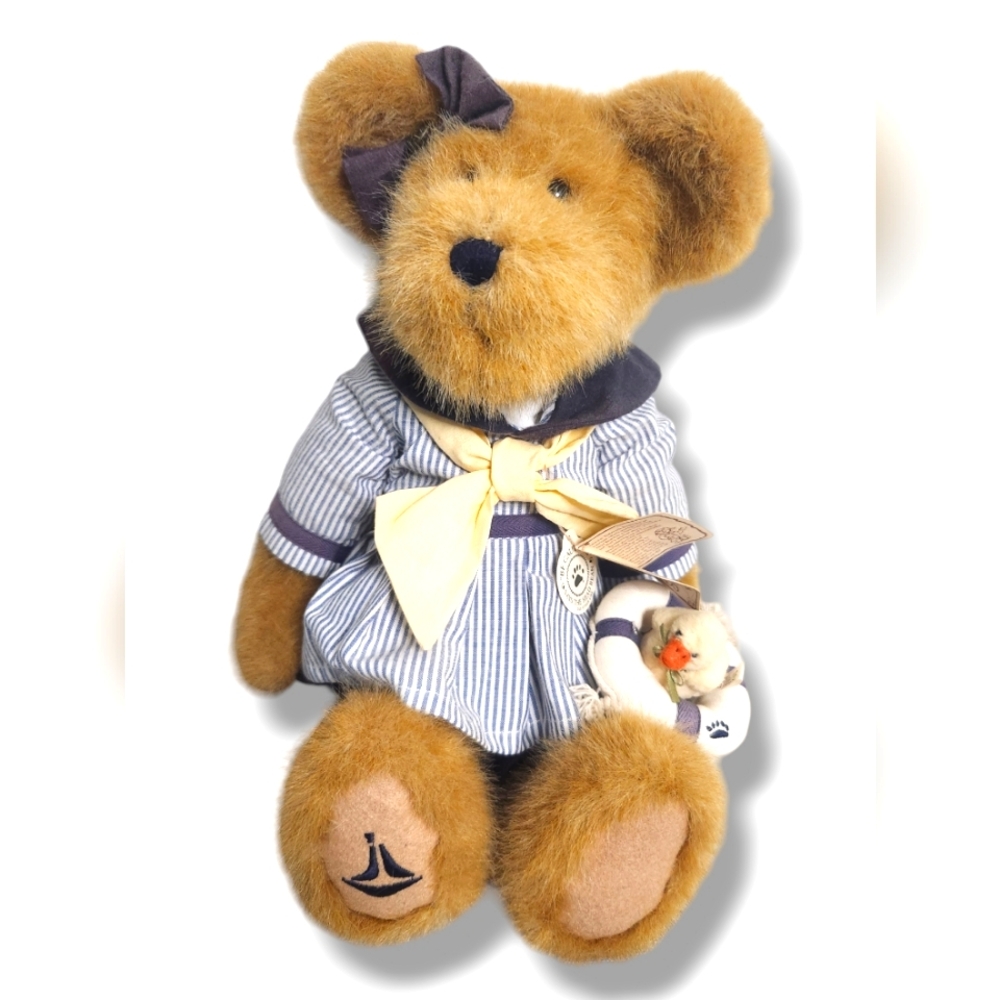 Boyds Bears Morgan T. Yachtley with Bill the Duck - Pre-owned with Tags, Vintage